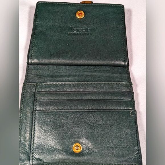 Tignenello Black Genuine Leather Wallet with Coin Purse - Picture 3 of 5